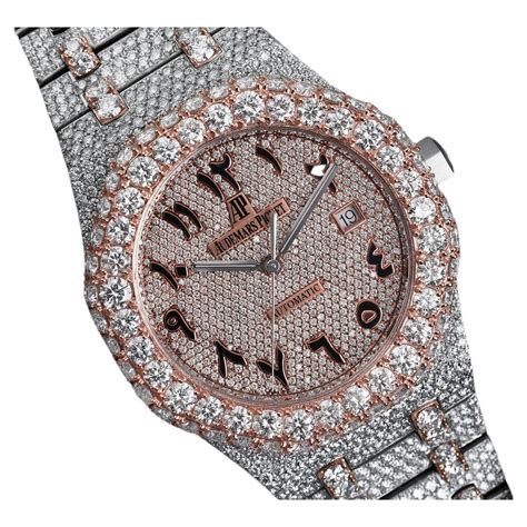 fake gold watches with diamonds|diamond watches iced out.